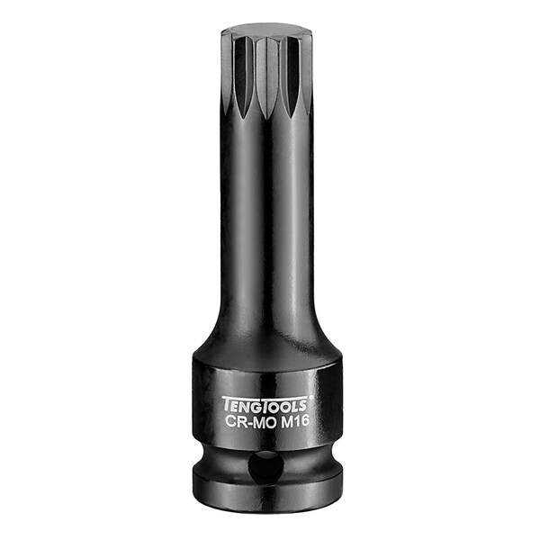 1/2" Drive M16 3.07" Long XZN Spline Impact Bit S